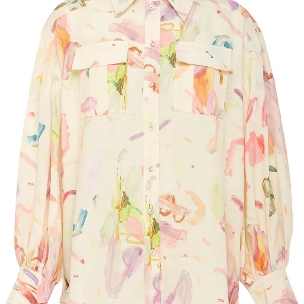 Super cool Alemais linen shirt! New w tags.